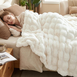 Faux Fur Nike Blanket | eBay
