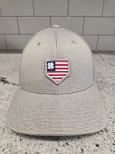 Black Clover YOUTH Rawlings Allstar USA Woven Patch Fitted Hat 