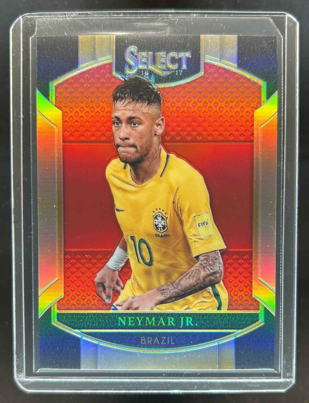 2016 Select Neymar Jr. Red Terrace #/199 Brazil
