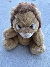 Vintage Animal Alley Toys R Us Lion Plush Hand Puppet Stuffed Animal 10"