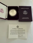 US Mint American Eagle 1986 1 oz Proof Silver Coin with Box & Certificate