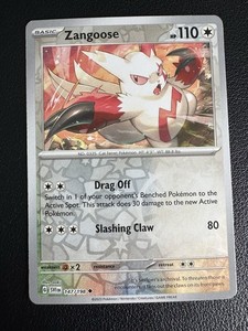 Pokemon Zangoose Card | eBay