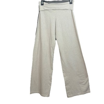 Brandy Melville Wm s SZ O/S Fold Over Hilary Yoga Flare Pants Italy Coquette