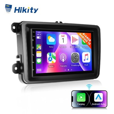 Für VW SCIROCCO 2008-2014 Carplay Android 15 Autoradio BT GPS Navi 4+6GB WIFI FM