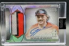2025 Topps Dynasty Gunnar Henderson Dynastic Deed Patch auto /5 Orioles