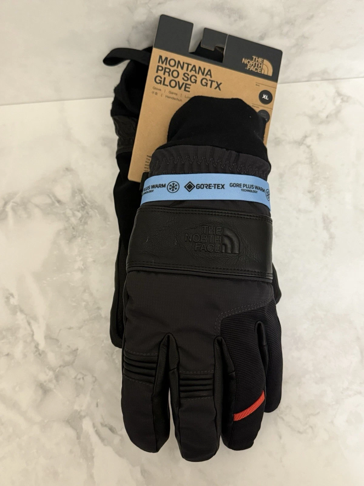 The North Face Montana Pro SG GTX Gore-Tex Ski Gloves Black NF0A7WIA Size XL