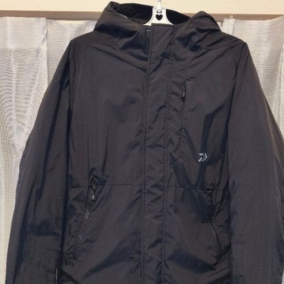 Daiwa Cold Weather Outer PrimaLoft DJ 2424 Black Size L Mountain Parka Jacket Ou