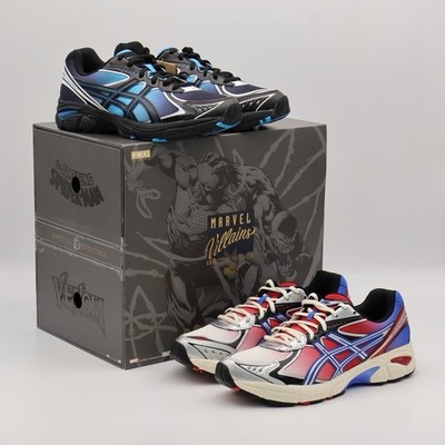 Kith x Marvel ASICS GT-2160 Spider-Man/Venom Battle Spectra Pack  Neu Versiegelt