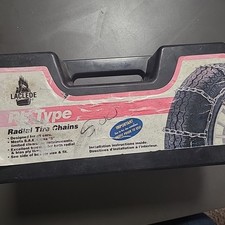 Laclede Pl Type Radial Tire Chains 1134 One Pair New Open Box