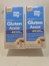 2xMe Plus My Gluten Assist Digestive Enzyme Supplement Capsules 30x2=60 Caps 