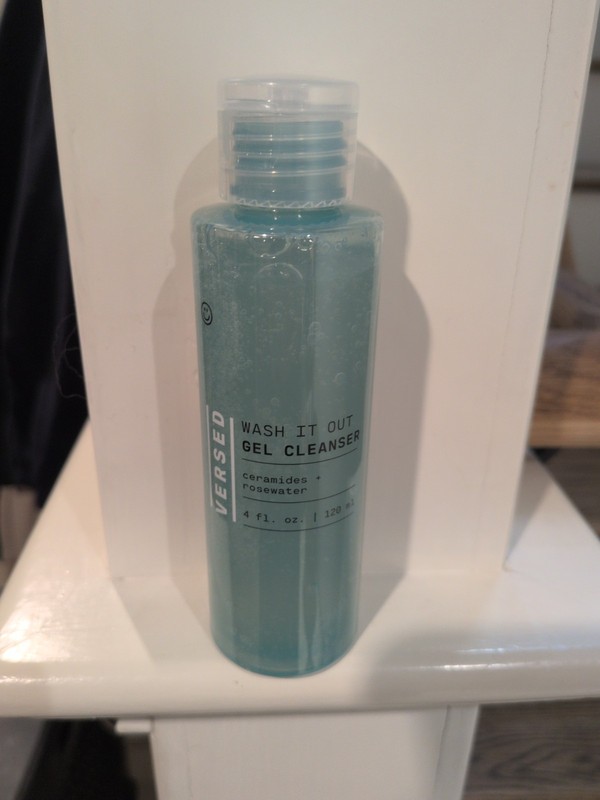 Versed Wash It Out Gel Cleanser 4oz / 120ml Ceramides & Rose Water