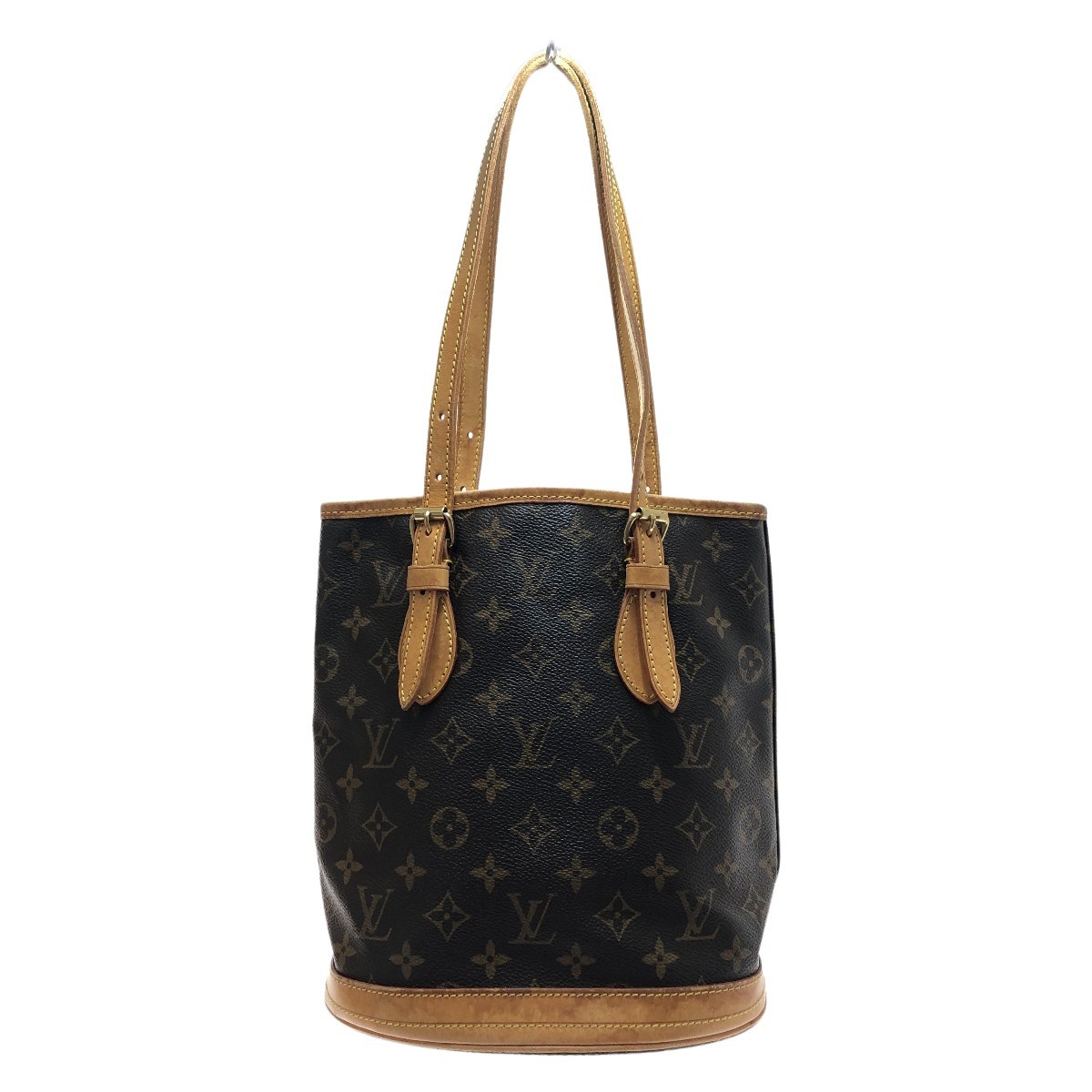 LOUIS VUITTON Monogram Petit Bucket Tote Bag M42238 in Signature Canvas