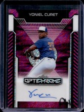 2025 Leaf Optichrome Yoniel Curet Auto Shimmer Pink #/8