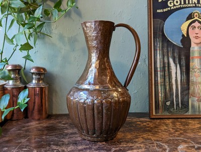 Vintage Middle Eastern Kupfer Ewer / Vase