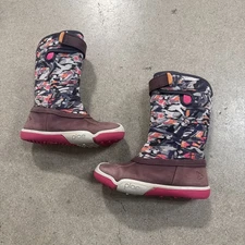 PLAE Thandi Waterproof Boots deep space purple Sz 10 rainboot snow Girls Pink