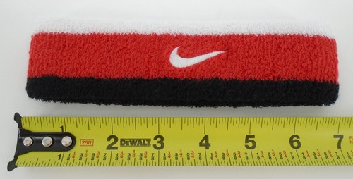 Nike Swoosh HeadBand Adult White/University Red/White - Afbeelding 3 van 4
