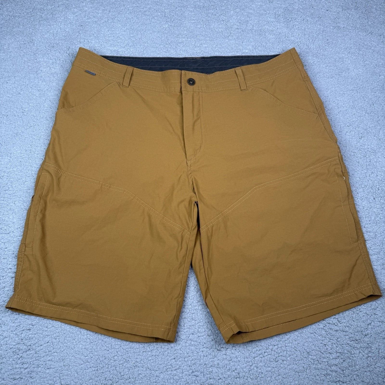 Kuhl Renegade Shorts Mens 40 Brown Hiking Outdoor Trail Cargo Stretch Nylon 5121