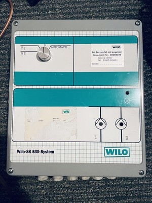 Wilo Schaltschrank SK 530 Pumpensteuerung Pumpenkost S11/161