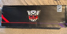 TRANSFORMERS 2013 SDCC San Diego Comic Con Esclusivo RARO! SCATOLA danni