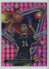 2023-24 Topps Cosmic Chrome Pink Galaxy Refractor Jordan Hawkins #163 0a3b