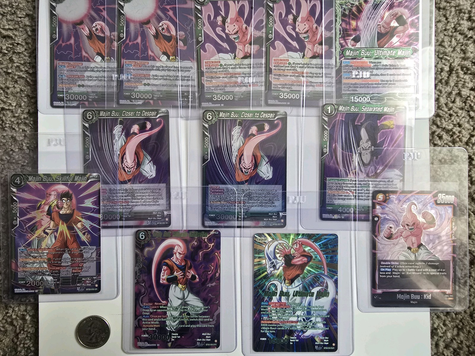 Dragan Ball Z Majin Buu Ultimate Collectio(n) (BT-30) y (FB-04)