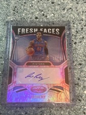 2020 Certified Fresh Faces Signatures Camo /25 Saddiq Bey #FS-SAD Rookie Auto RC