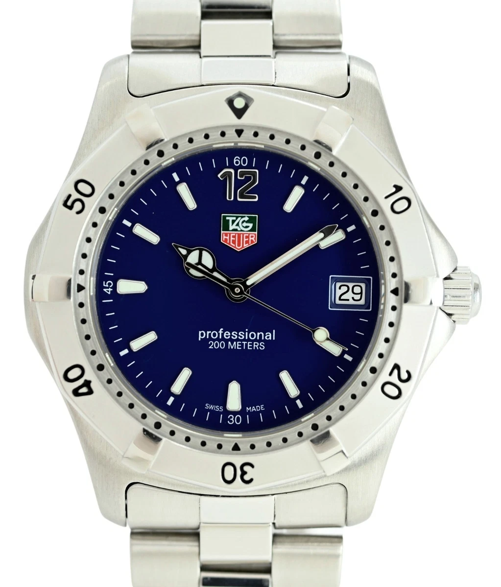 TAG Heuer 2000 Professional 腕時計 本体 25+ TAG Heuer 2000 Stainless Steel Case Quartz Wristwatches for