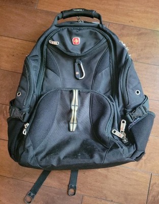 Swiss Gear 1900 Scan Smart Laptop Airflow Backpack Black Durable