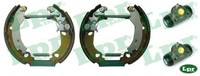 Lpr OEK547 Bremsbackensatz 4 Bremsbacken Trommelbremse FüR Fiat