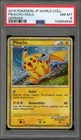 Pokemon Pikachu World Coll. GERMAN Holo PSA 8