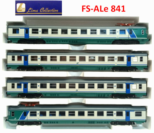 Lima Italia 149946, FS set convoglio Elettromotrici ALe 841, Treno 7,  XMPR. | Zustand: Nuovo