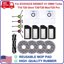 Replacement Parts for Ecovacs Deebot X1 OMNI Turbo Robot Vacuum Cleaner Parts