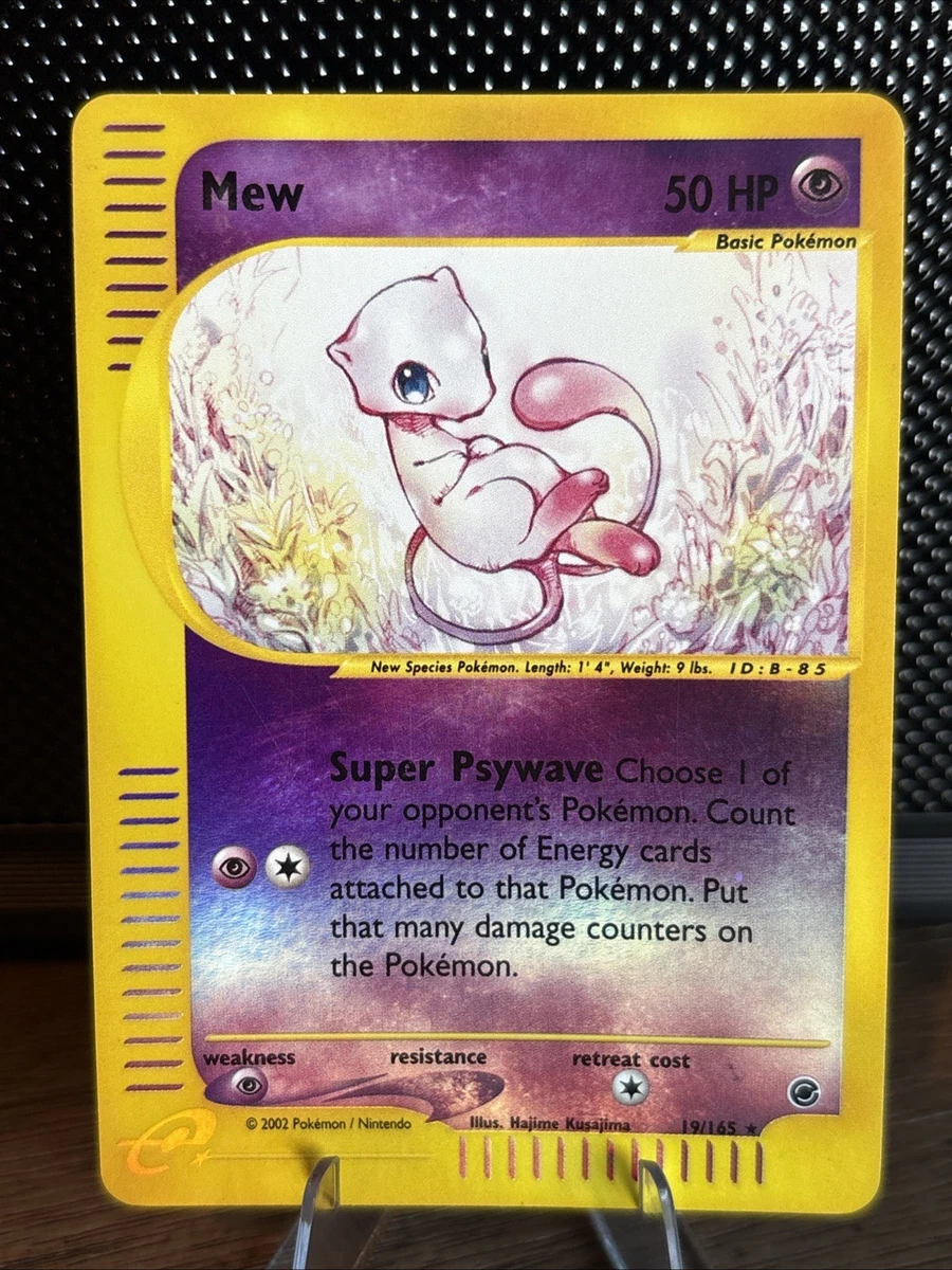 Mew Pokémon TCG Rare Expedition Base Set Individual Collectible
