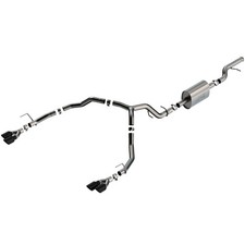 Borla 140857bc S-type Stainless Cat Back Exhaust For 21-26 Tahoe Premier 5.3l V8