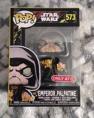 Funko Pop! Vinyl: Star Wars - Emperor Palpatine- Target (Exclusive)#573 (Sealed)