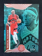 2021-22 Panini Illusions Pascal Siakam #19 Teal Toronto Raptors /75