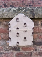 Spaniel Pegbag, Peg Bag With Spaniel, Spaniel Clothespin Bag