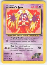 Sabrina's Jynx 57/132 Uncommon Gym Challenge Pokemon Unlimited Moderately Played on eBay