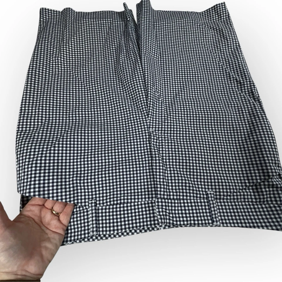 Pantalones Cortos de Vestido Jones New York Sport Azul Preppy A Cuadros Bermudas Para Mujer Talla 14 Foto 4 de 4