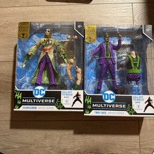 McFarlane Toys DC Multiverse Gold Label Jokerized & Two-Face Scarecrow NEW