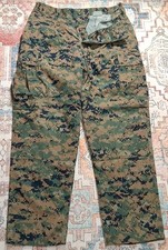 USMC MARPAT Woodland Trousers Marine Corps Woodland Digital Pants Medium 32x31