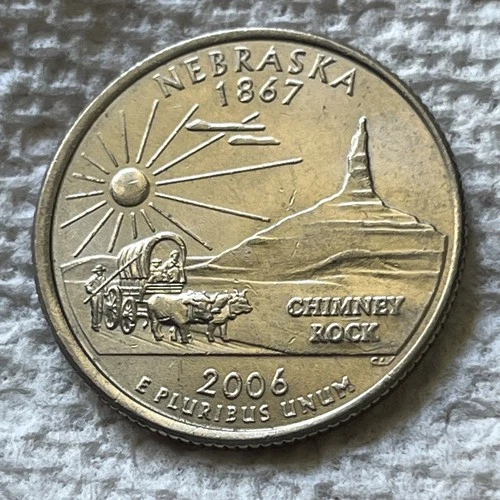 2006-D 50 State Quarters Nebraska — photo from another recent sale