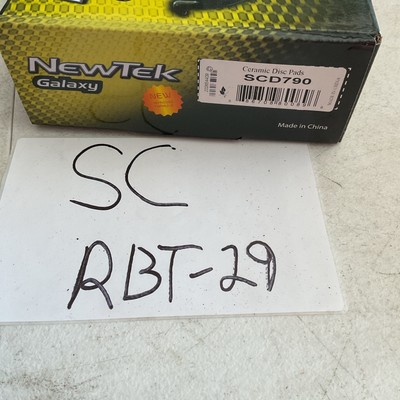 NewTek Front Ceramic Brake Pads, SCD790