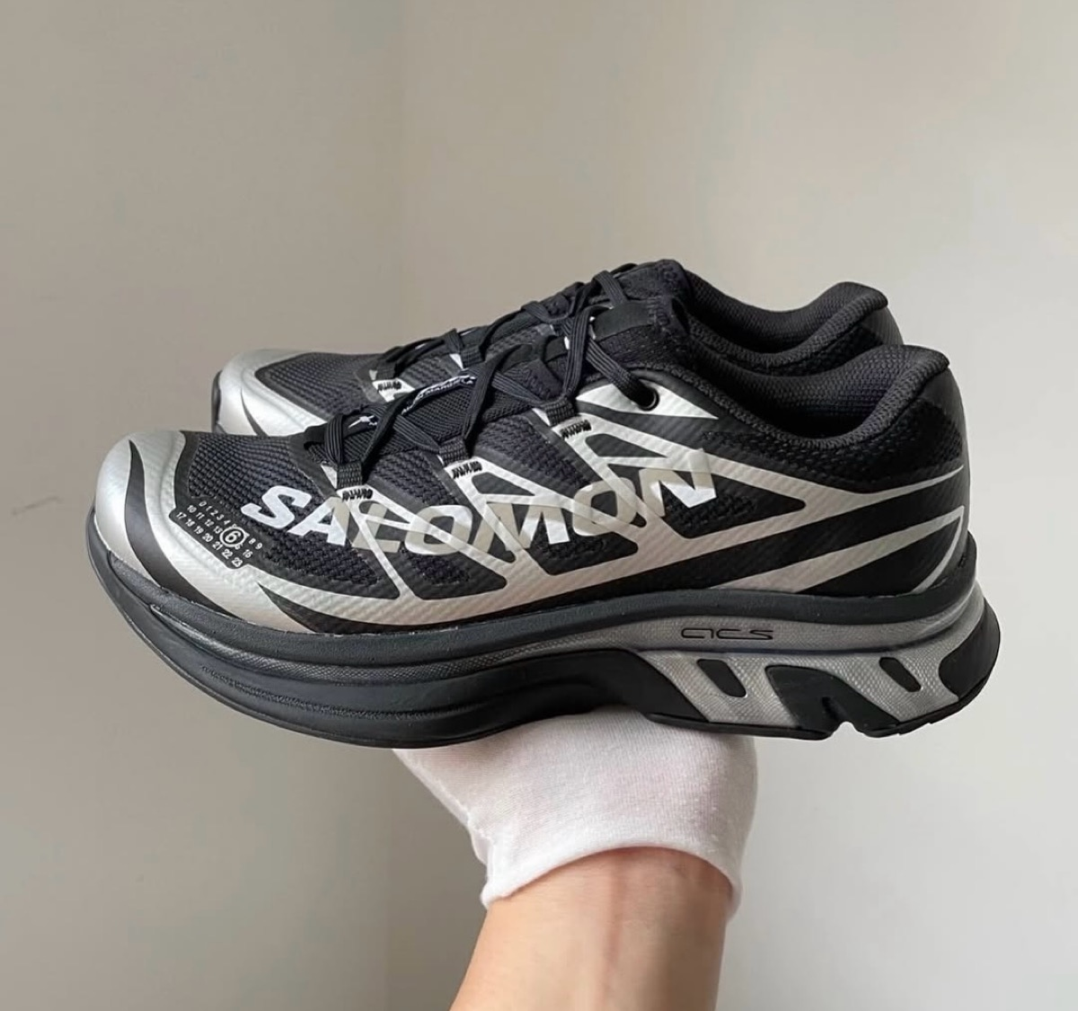 MM6 Maison Margiela × Salomon XT-MM6 Black Ftw Silver L49107000