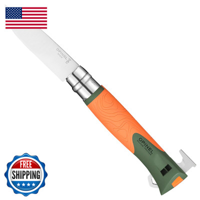 Opinel No.12 Explore Tick Remover Bushcraft Survival Outdoor Camping Knife