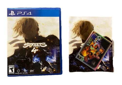 Streets of Rage 4 (Sony Playstation 4 PS4, 2020) Limited Run Games LRG #332+card