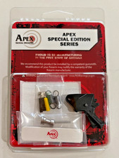 Apex BLACK TYPE 3 Flat-Faced Forward Set Trigger Kit for Aluminum Frame M P M2.0
