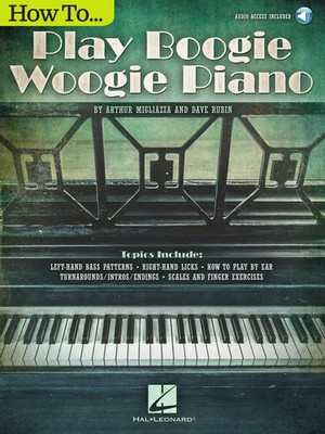 How to Play Boogie Woogie Piano Book with Online Audio for Beginners Learn...