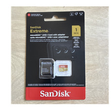 SanDisk Extreme 1TB microSDXC UHS-I V30 Memory Card w/ Adapter