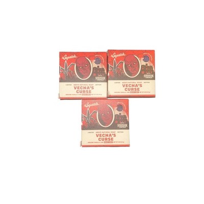 Dr. Squatch Stranger Things Vecna's Curse Men's Natural Soap 5oz 3 Pack Limited